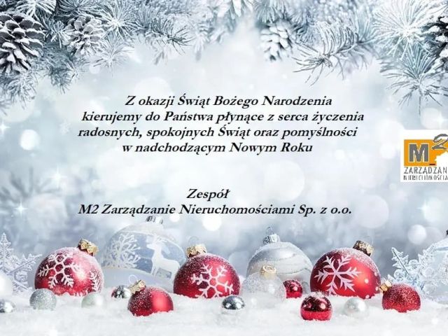 Zdrowych, spokojnych, radosnych Świąt Bożego Narodzenia